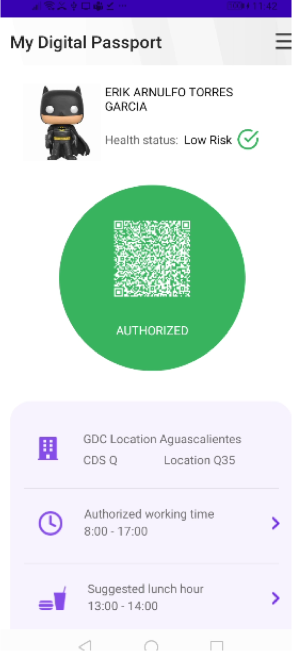 Resilient Apps QR Pass Screenshot